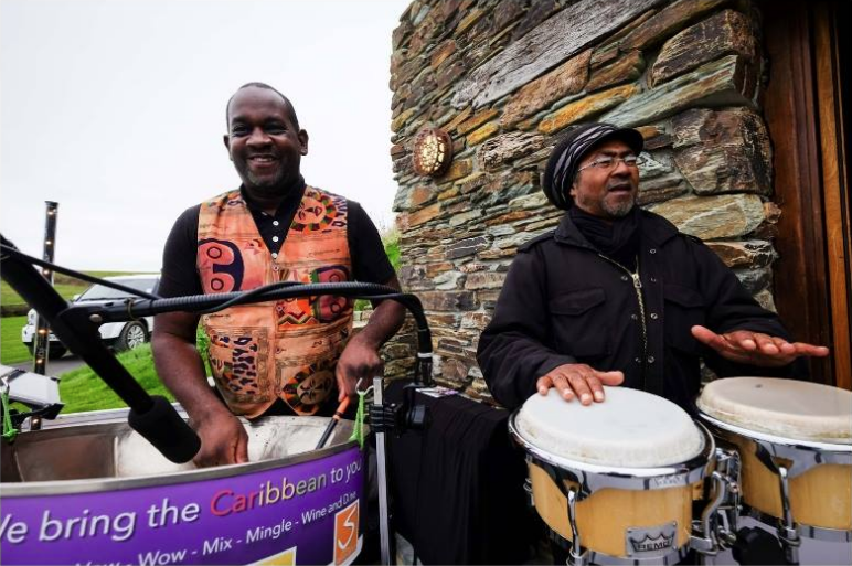Steelasophical Caribbean steel band duo