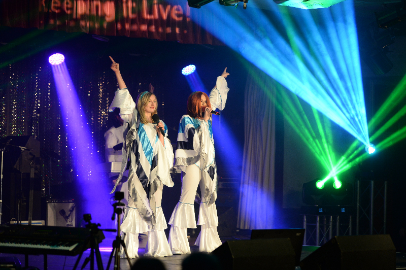 ABBA Tribute Kiss the Teacher for hire