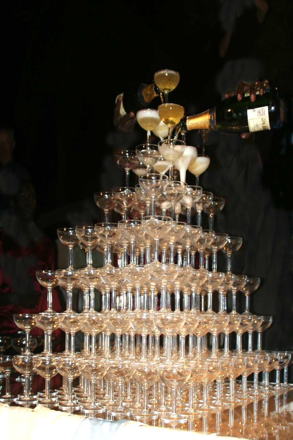 Sparkling Wine Tower 